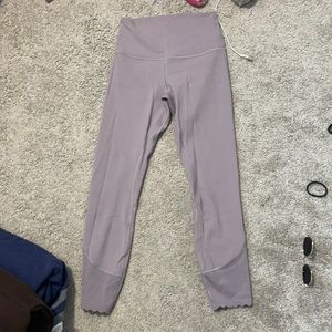 Lululemon Scalloped Aligns